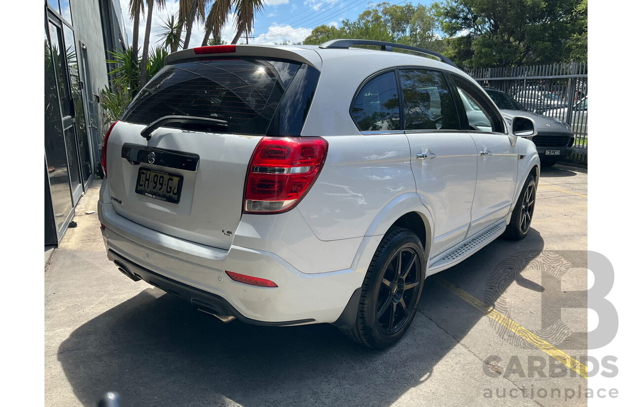 02/2016 Holden Captiva 7 LT (AWD) AWD CG MY16 4D Wagon Summit White Turbo Diesel 2.2L