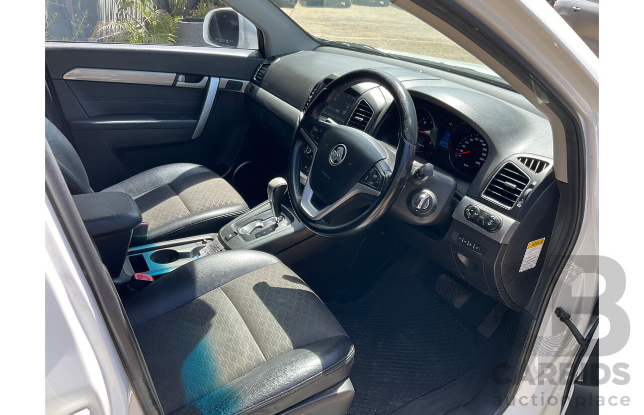 02/2016 Holden Captiva 7 LT (AWD) AWD CG MY16 4D Wagon Summit White Turbo Diesel 2.2L