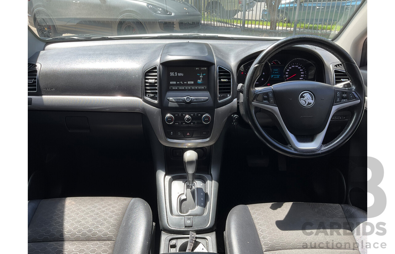 02/2016 Holden Captiva 7 LT (AWD) AWD CG MY16 4D Wagon Summit White Turbo Diesel 2.2L