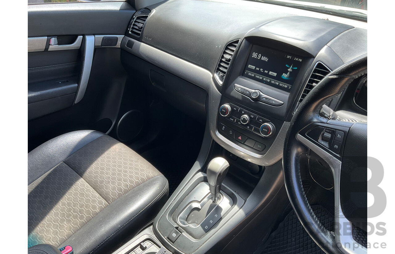 02/2016 Holden Captiva 7 LT (AWD) AWD CG MY16 4D Wagon Summit White Turbo Diesel 2.2L