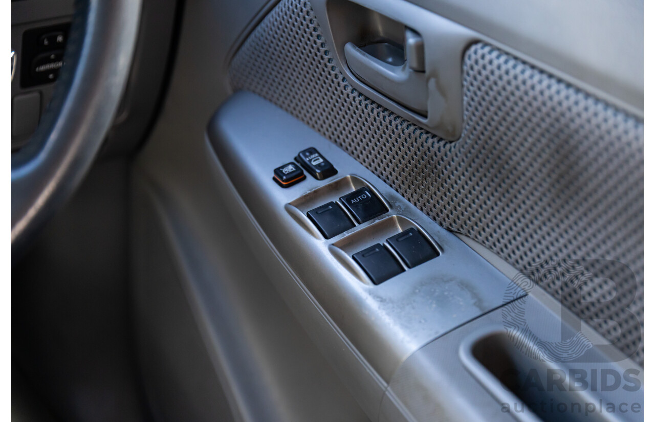 9/2008 Toyota Hilux SR5 (4x4) GGN25R 07 Upgrade Dual Cab P/Up Champagne Mica Metallic V6 4.0L