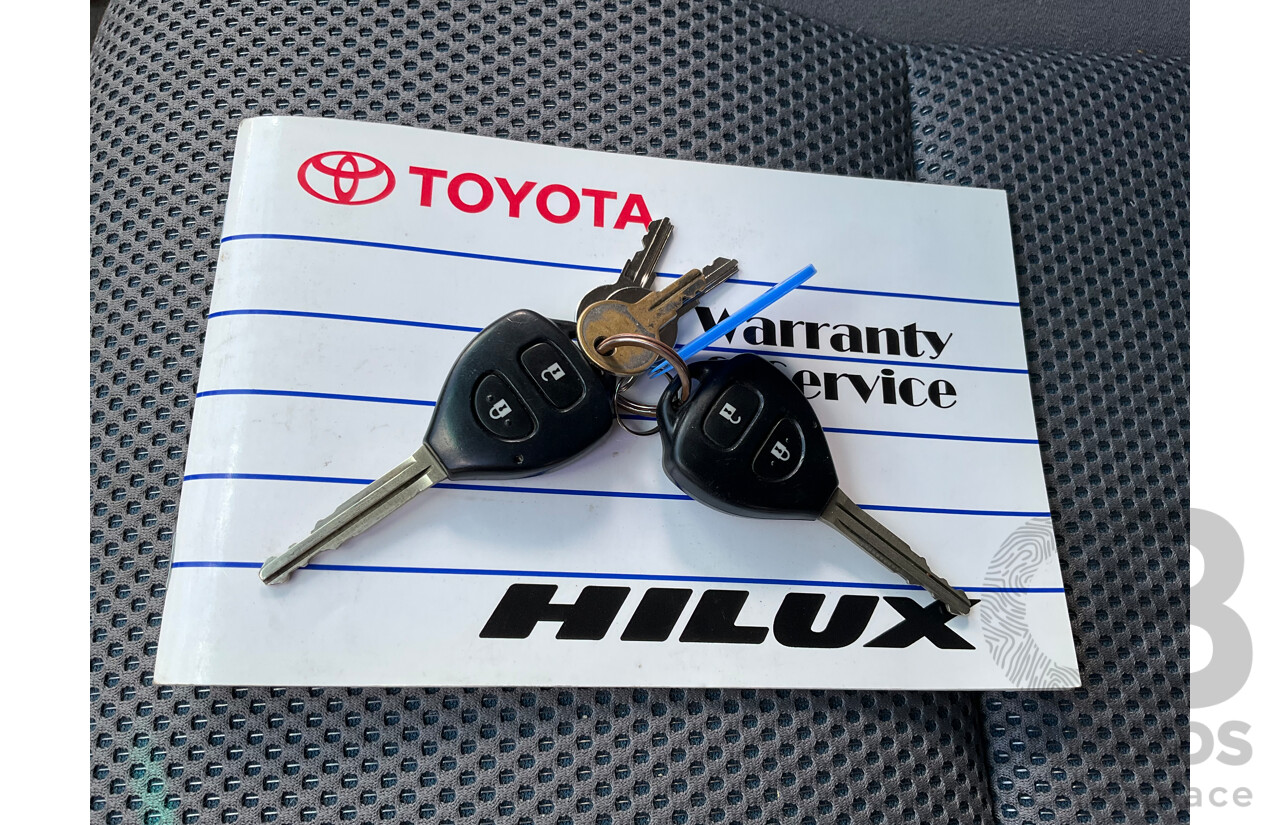 9/2008 Toyota Hilux SR5 (4x4) GGN25R 07 Upgrade Dual Cab P/Up Champagne Mica Metallic V6 4.0L