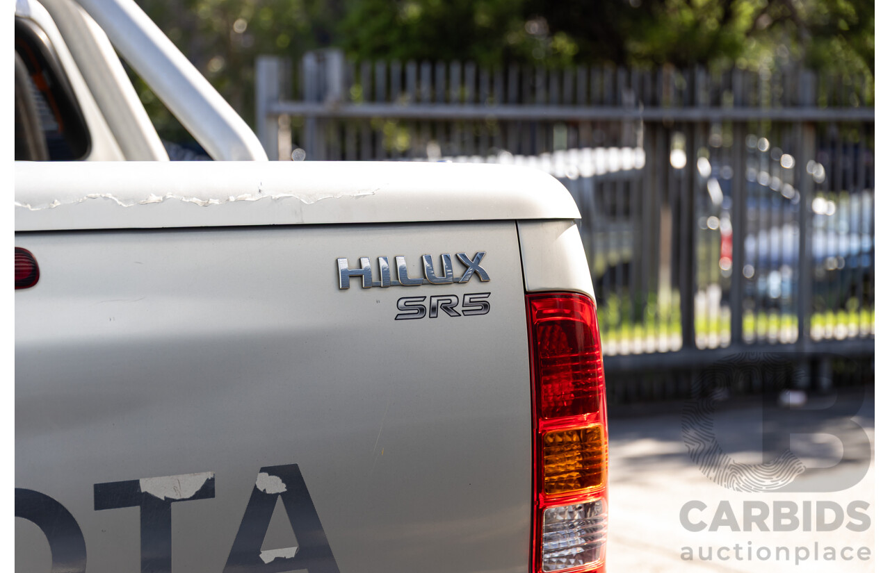 9/2008 Toyota Hilux SR5 (4x4) GGN25R 07 Upgrade Dual Cab P/Up Champagne Mica Metallic V6 4.0L