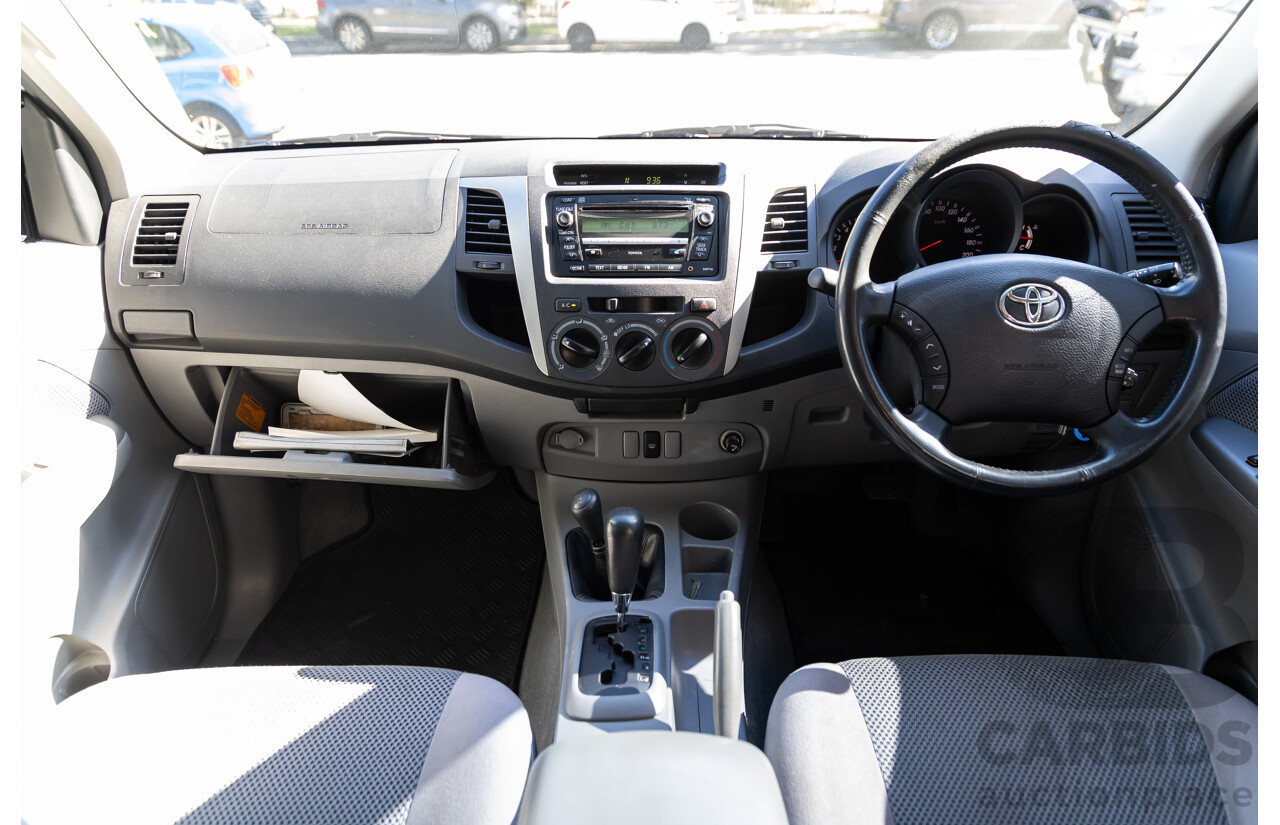 9/2008 Toyota Hilux SR5 (4x4) GGN25R 07 Upgrade Dual Cab P/Up Champagne Mica Metallic V6 4.0L