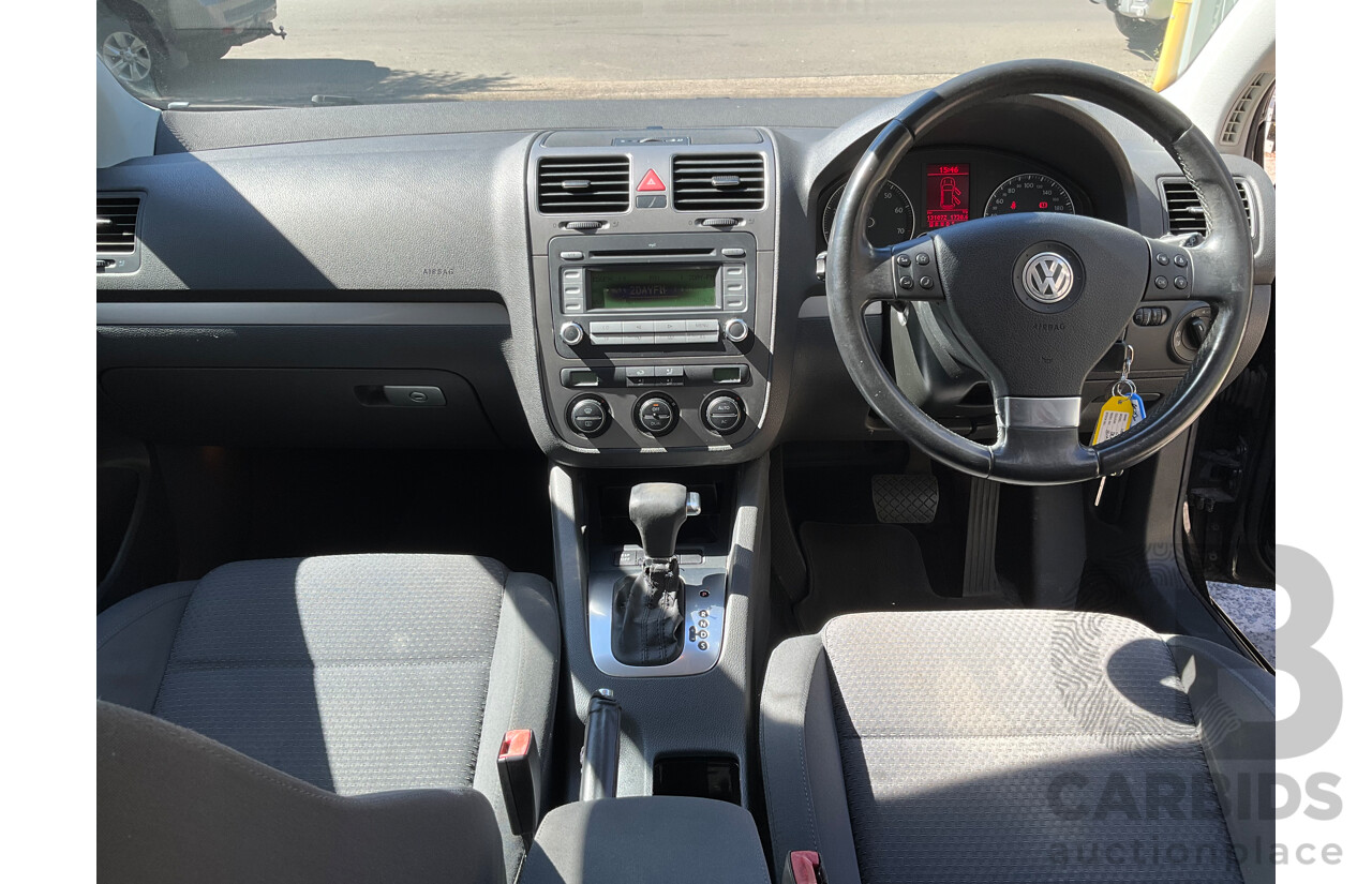 6/2008 Volkswagen Golf 2.0 TDI Pacific 1K MY08 Upgrade 5d Hatchback Deep Black Pearl Turbo Diesel 2.0L