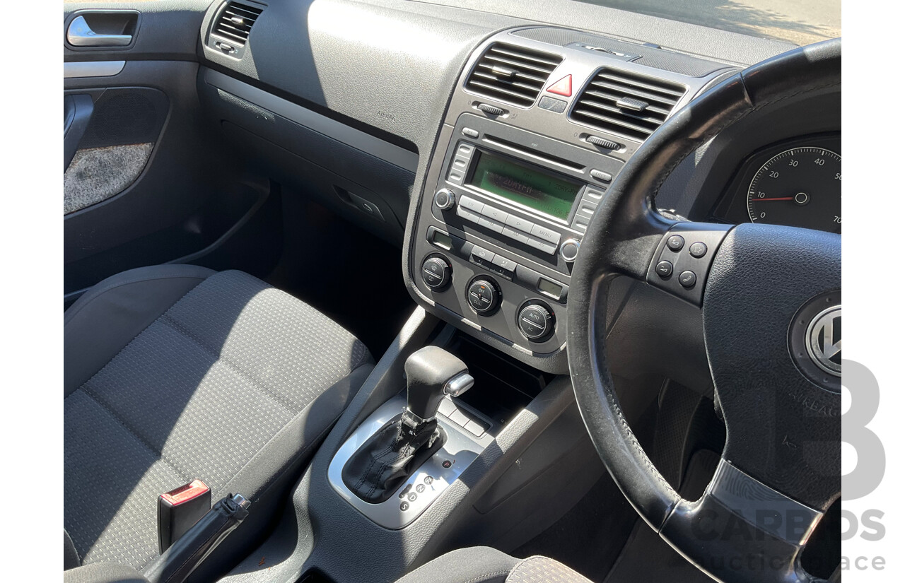 6/2008 Volkswagen Golf 2.0 TDI Pacific 1K MY08 Upgrade 5d Hatchback Deep Black Pearl Turbo Diesel 2.0L