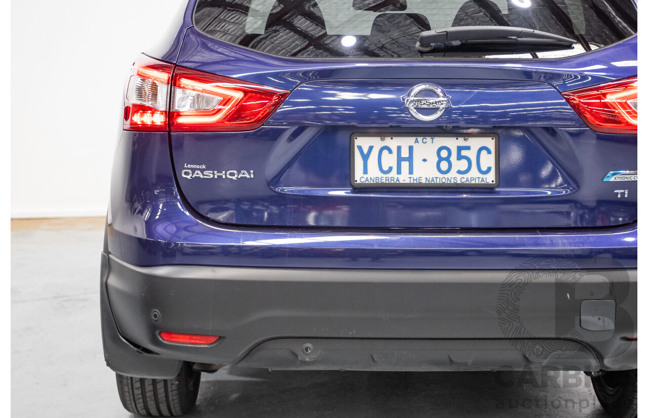 07/2016 Nissan Qashqai Ti J11 4D Wagon Ink Blue Metallic 2.0L