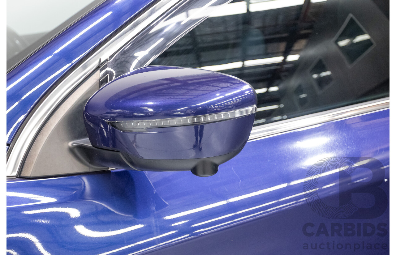 07/2016 Nissan Qashqai Ti J11 4D Wagon Ink Blue Metallic 2.0L