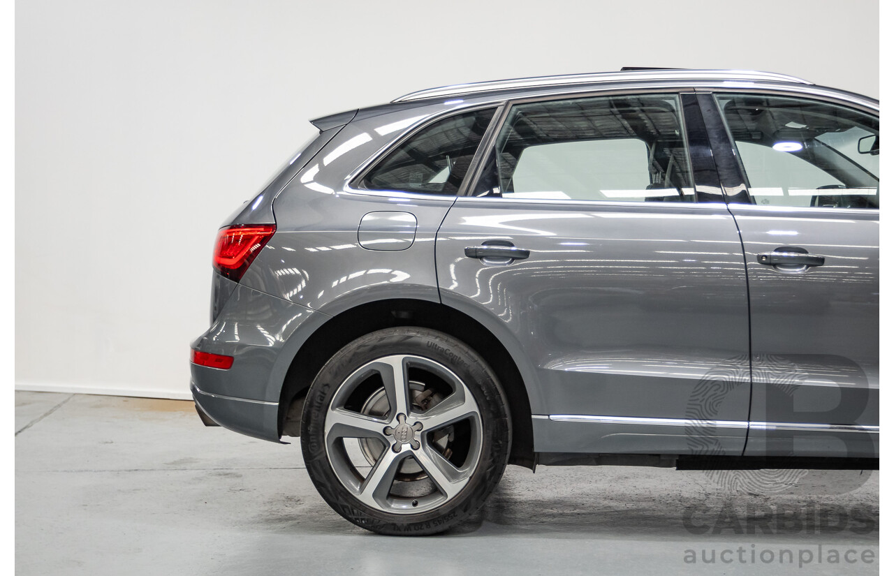1/2015 Audi Q5 2.0 TFSI Quattro (AWD) 8R MY14 4D Wagon Monsoon Grey Metallic Turbo 2.0L