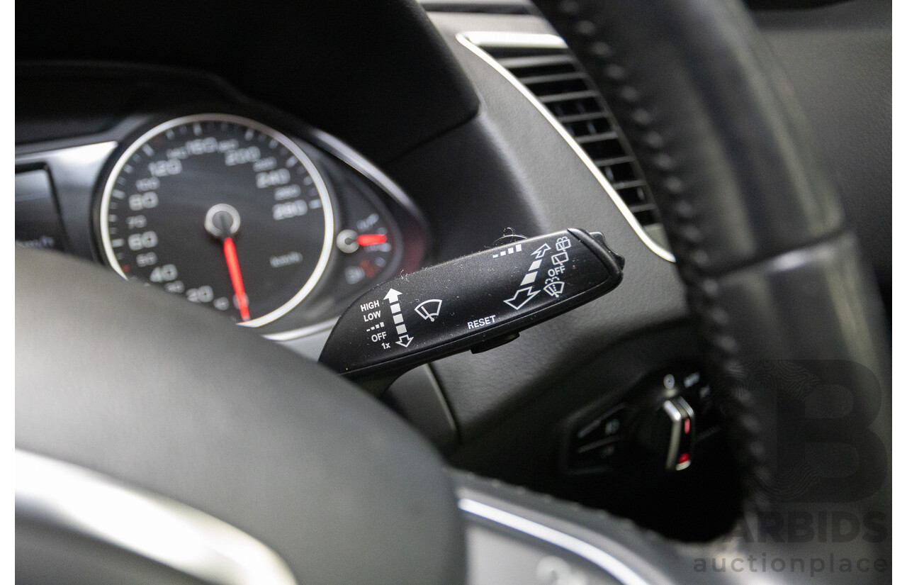 1/2015 Audi Q5 2.0 TFSI Quattro (AWD) 8R MY14 4D Wagon Monsoon Grey Metallic Turbo 2.0L
