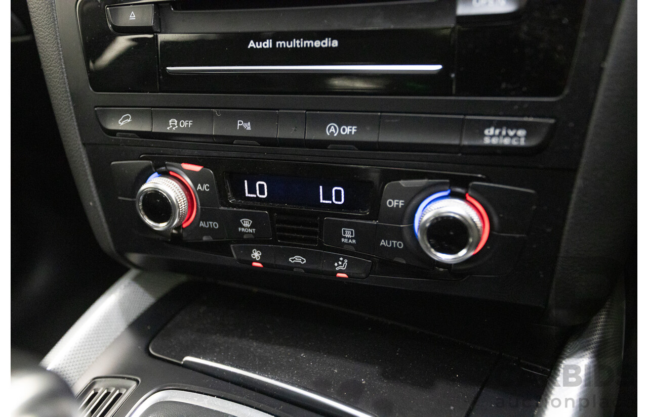 1/2015 Audi Q5 2.0 TFSI Quattro (AWD) 8R MY14 4D Wagon Monsoon Grey Metallic Turbo 2.0L