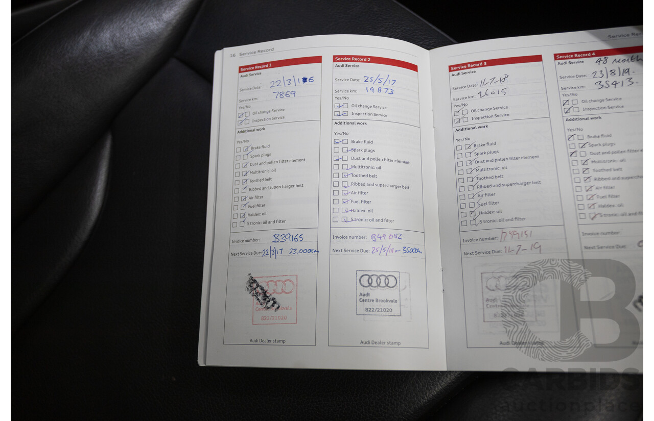 1/2015 Audi Q5 2.0 TFSI Quattro (AWD) 8R MY14 4D Wagon Monsoon Grey Metallic Turbo 2.0L