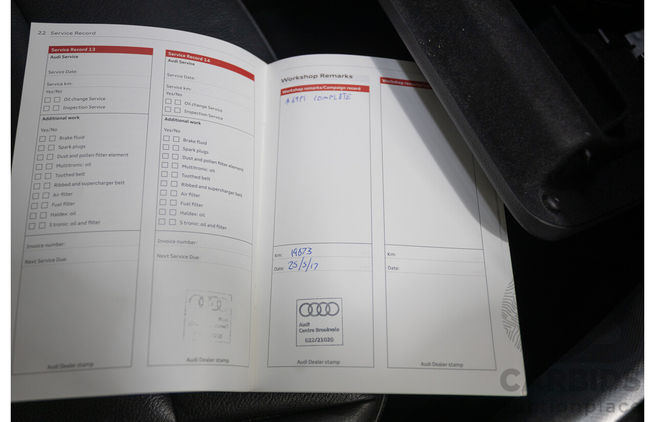 1/2015 Audi Q5 2.0 TFSI Quattro (AWD) 8R MY14 4D Wagon Monsoon Grey Metallic Turbo 2.0L