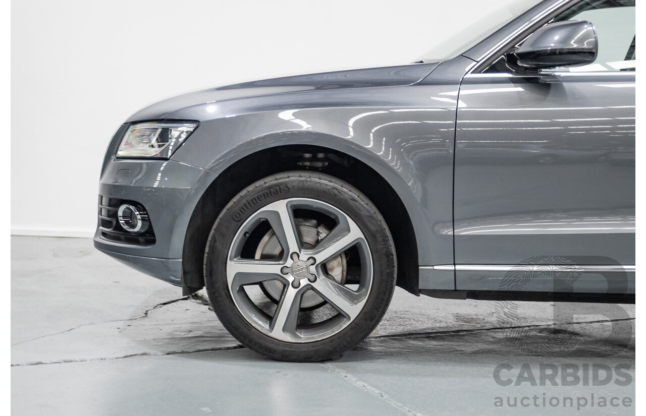 1/2015 Audi Q5 2.0 TFSI Quattro (AWD) 8R MY14 4D Wagon Monsoon Grey Metallic Turbo 2.0L