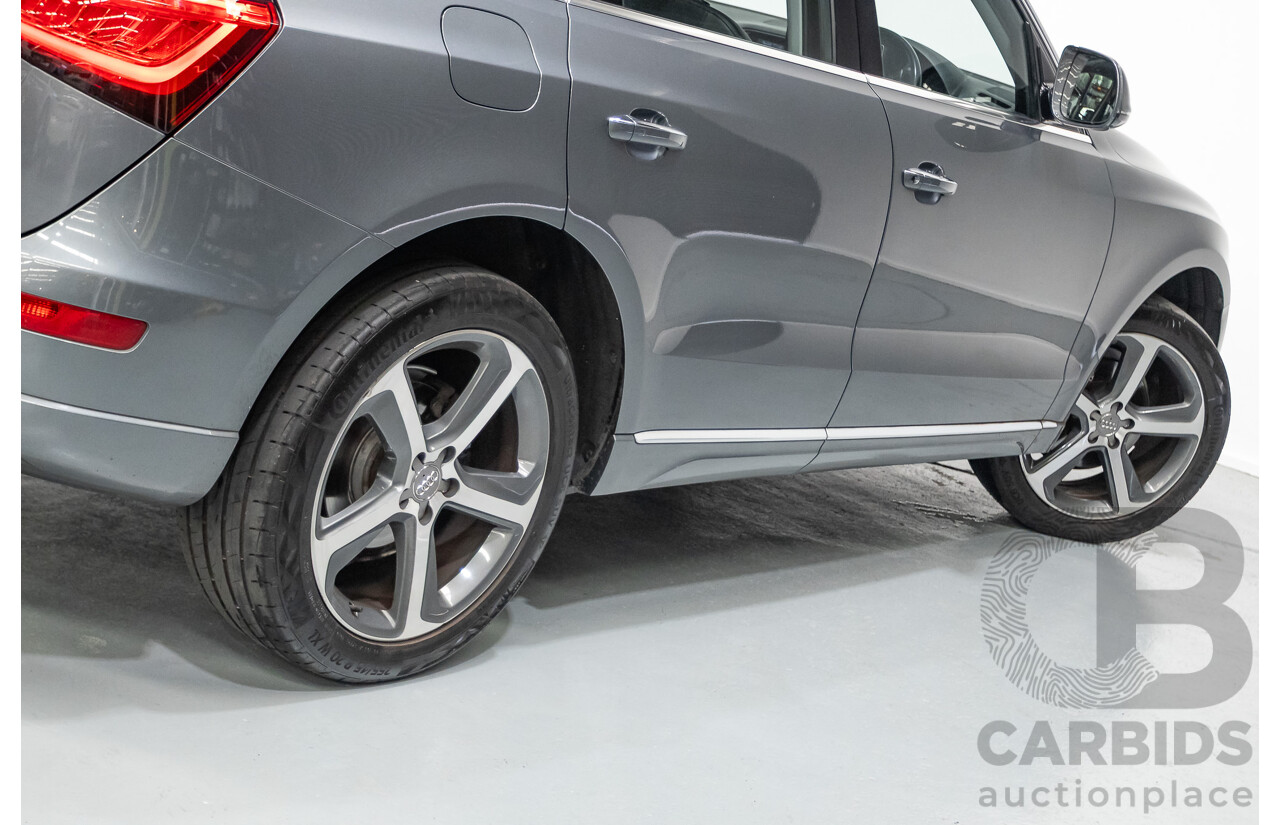 1/2015 Audi Q5 2.0 TFSI Quattro (AWD) 8R MY14 4D Wagon Monsoon Grey Metallic Turbo 2.0L