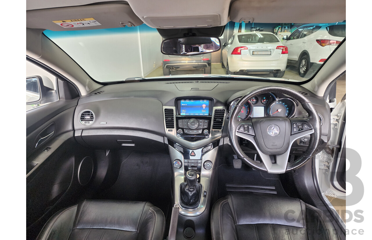5/2014 Holden Cruze Z-Series JH MY14 4d Sedan White 1.8L