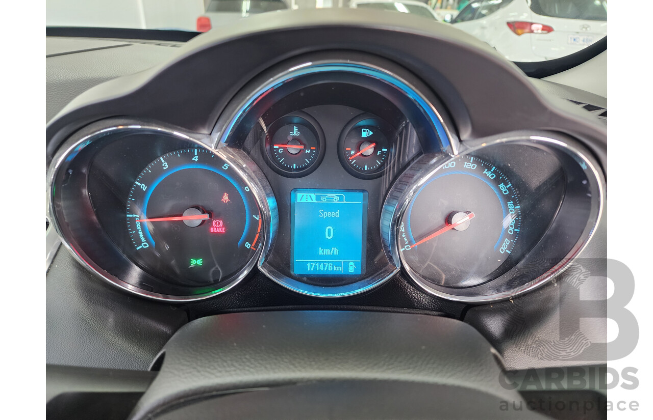 5/2014 Holden Cruze Z-Series JH MY14 4d Sedan White 1.8L