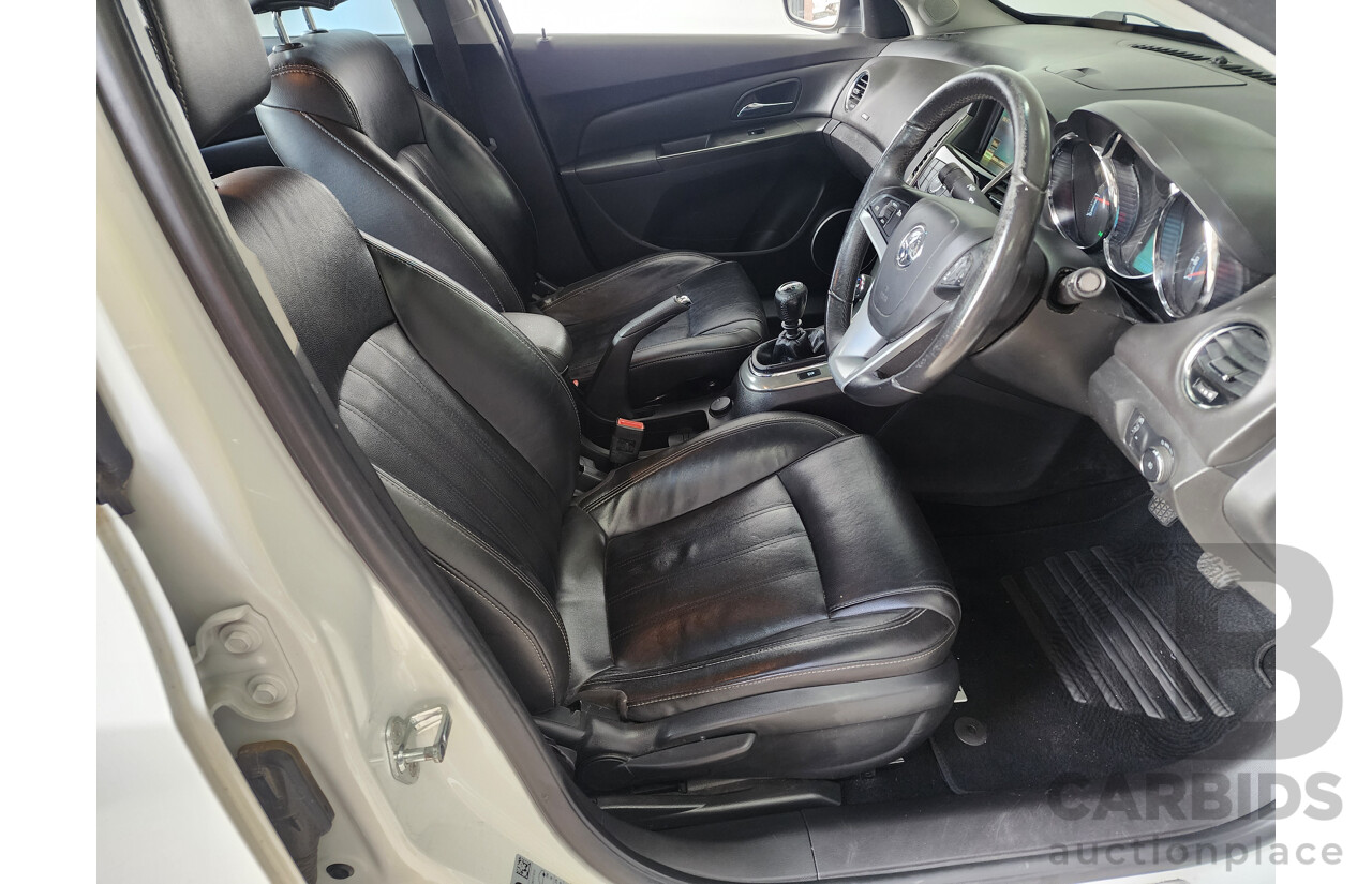 5/2014 Holden Cruze Z-Series JH MY14 4d Sedan White 1.8L
