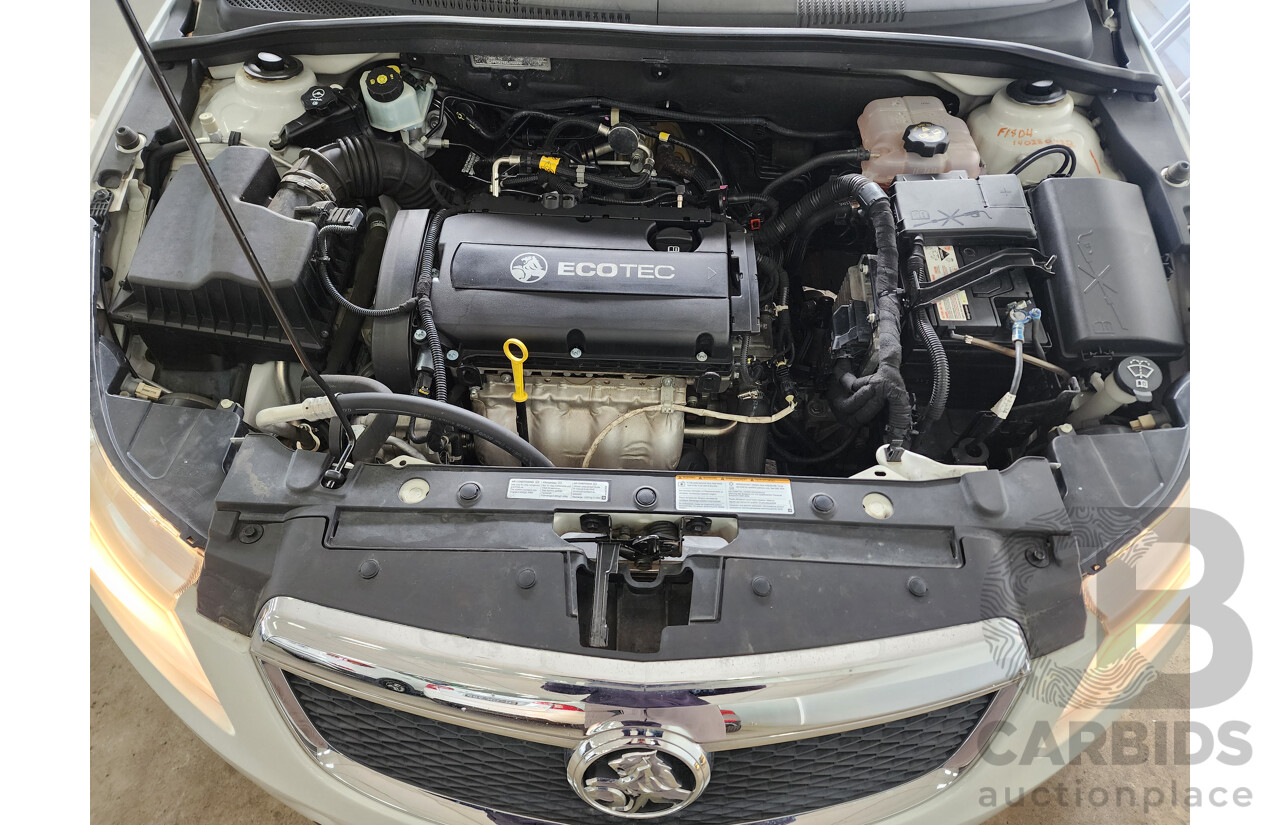 5/2014 Holden Cruze Z-Series JH MY14 4d Sedan White 1.8L