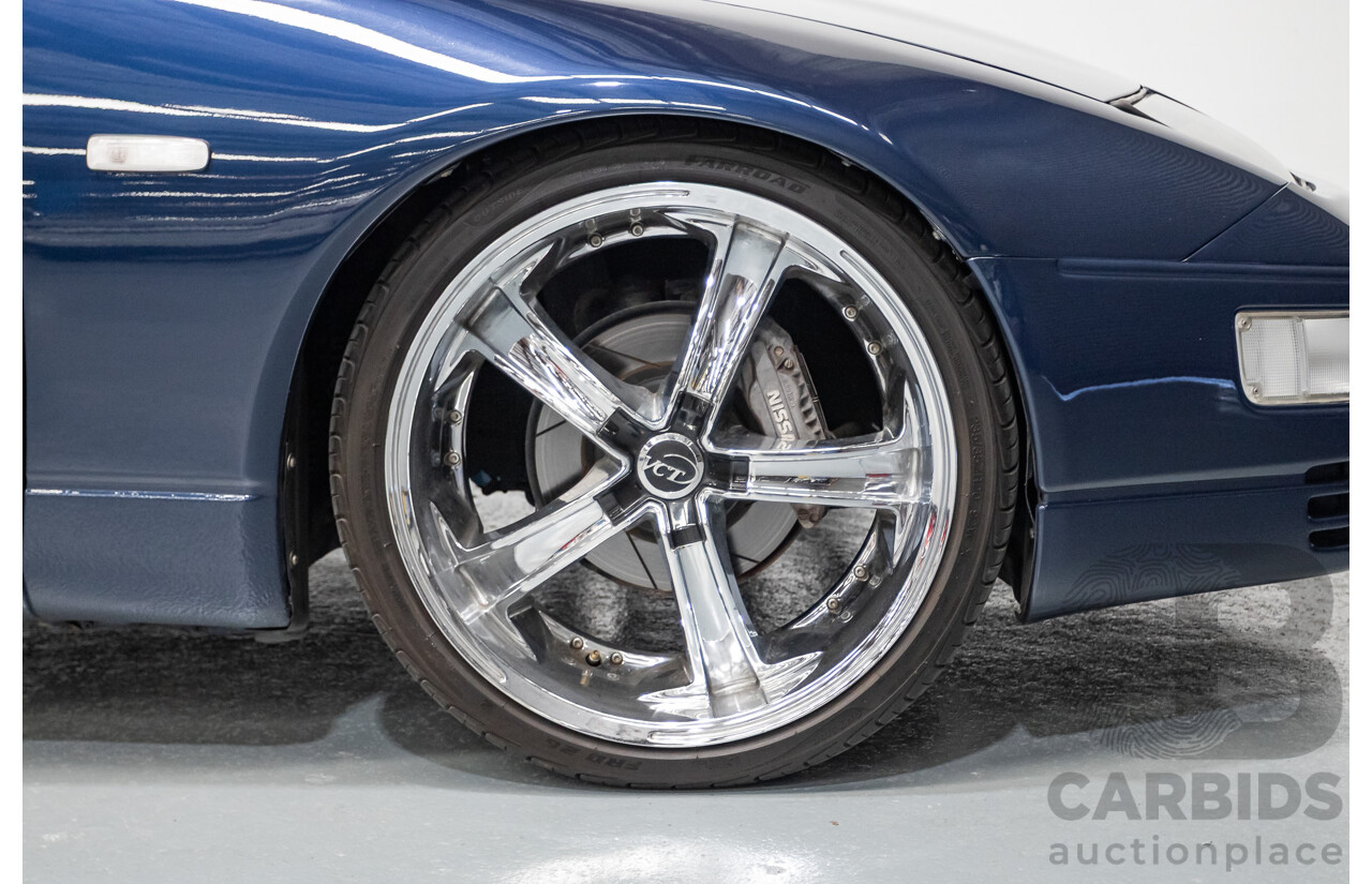9/1989 Nissan 300ZX Targa 2d Coupe Blue Twin Turbo 3.0L - 2/1998 Import