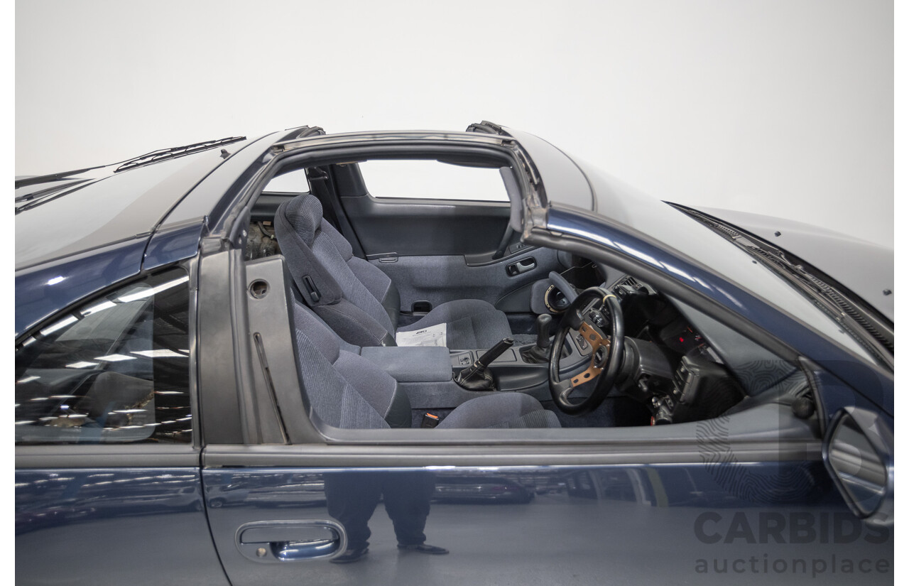 9/1989 Nissan 300ZX Targa 2d Coupe Blue Twin Turbo 3.0L - 2/1998 Import