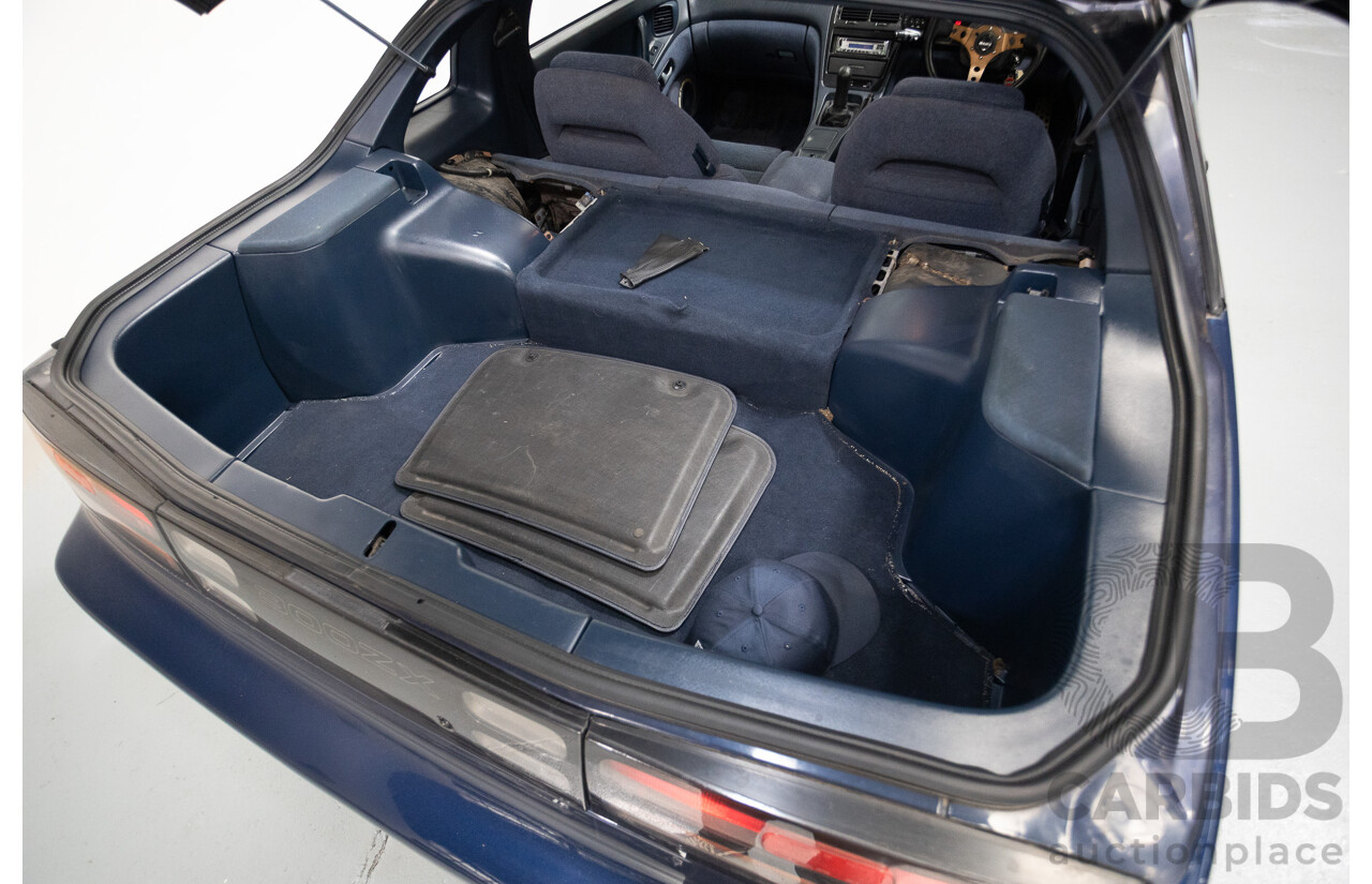 9/1989 Nissan 300ZX Targa 2d Coupe Blue Twin Turbo 3.0L - 2/1998 Import