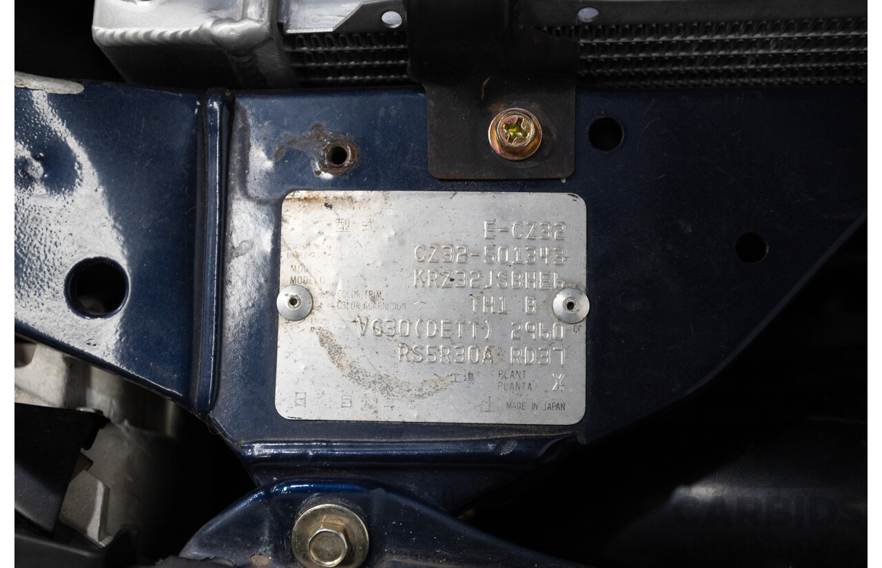 9/1989 Nissan 300ZX Targa 2d Coupe Blue Twin Turbo 3.0L - 2/1998 Import