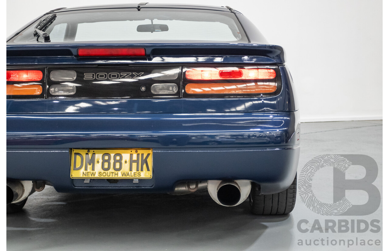 9/1989 Nissan 300ZX Targa 2d Coupe Blue Twin Turbo 3.0L - 2/1998 Import