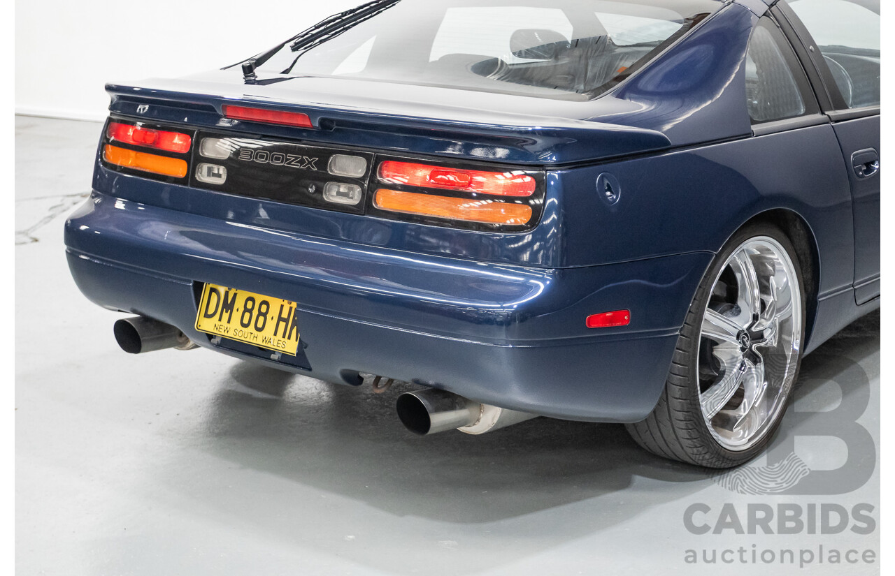 9/1989 Nissan 300ZX Targa 2d Coupe Blue Twin Turbo 3.0L - 2/1998 Import
