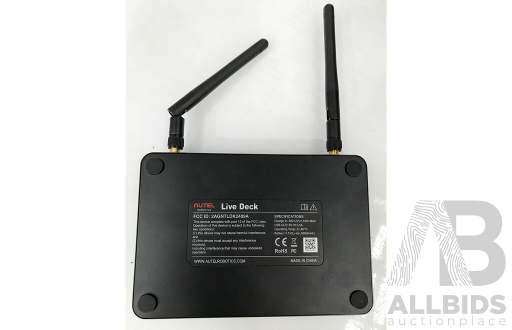 Autel Robotics EVO II Pro V2 Intelligent Live Deck Drone Set with Hard Case