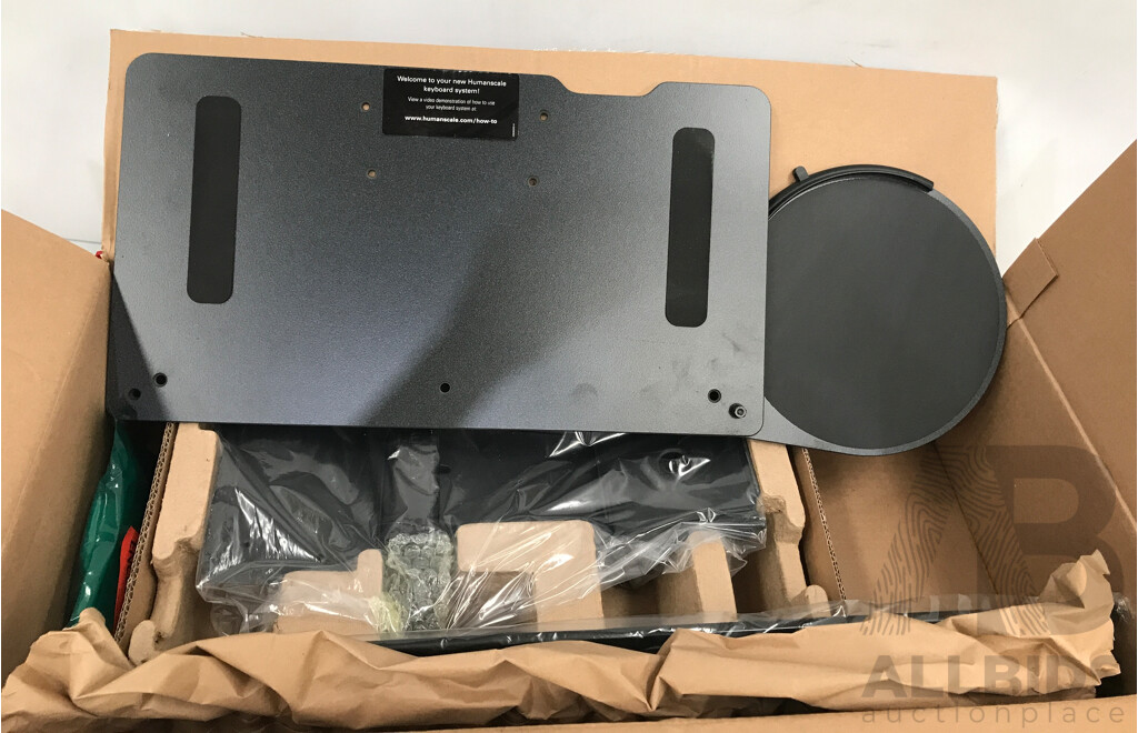 Humanscale Desk Mount for Keyboard and Mouse - Brand New