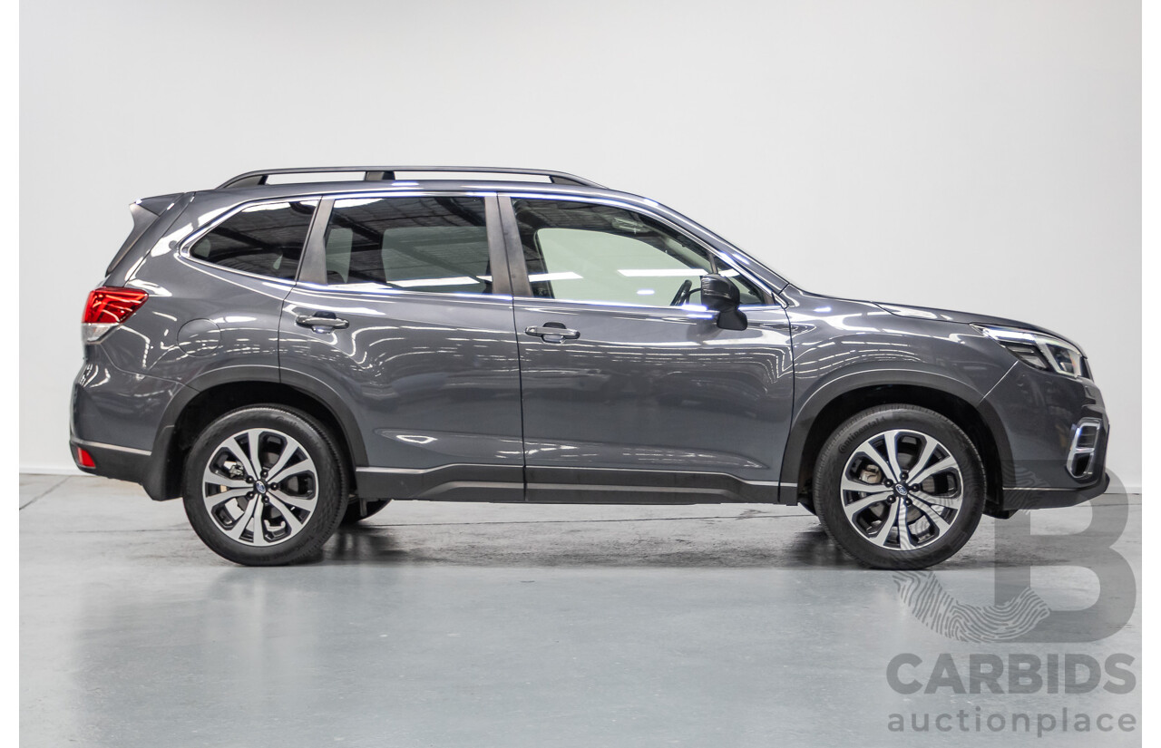 07/2021 Subaru Forester 2.5i Premium (AWD) MY21 4D Wagon Magnetite Grey Metallic 2.5L