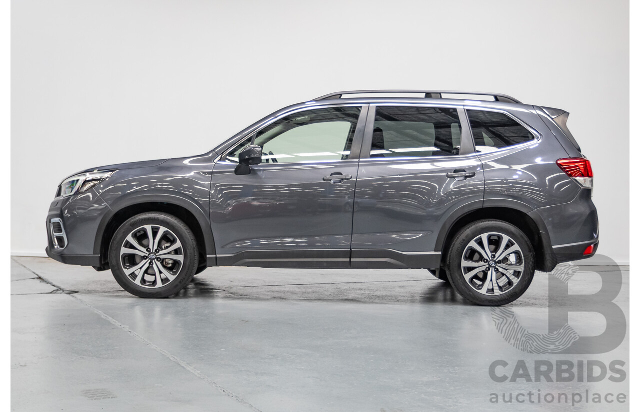 07/2021 Subaru Forester 2.5i Premium (AWD) MY21 4D Wagon Magnetite Grey Metallic 2.5L