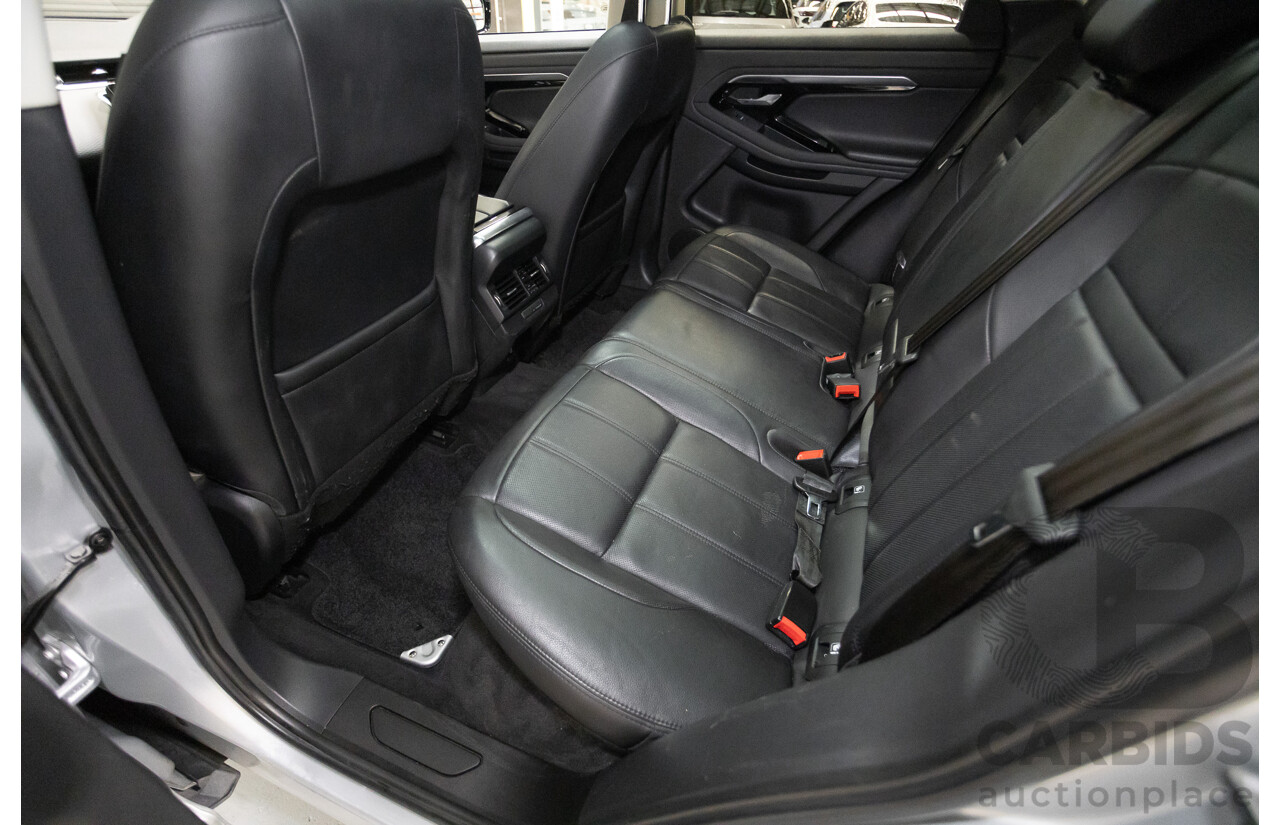 8/2019 Land Rover Range Rover Evoque D150 S (AWD) L551 MY20.25 4D Wagon Rhodium Silver Turbo Diesel 2.0L
