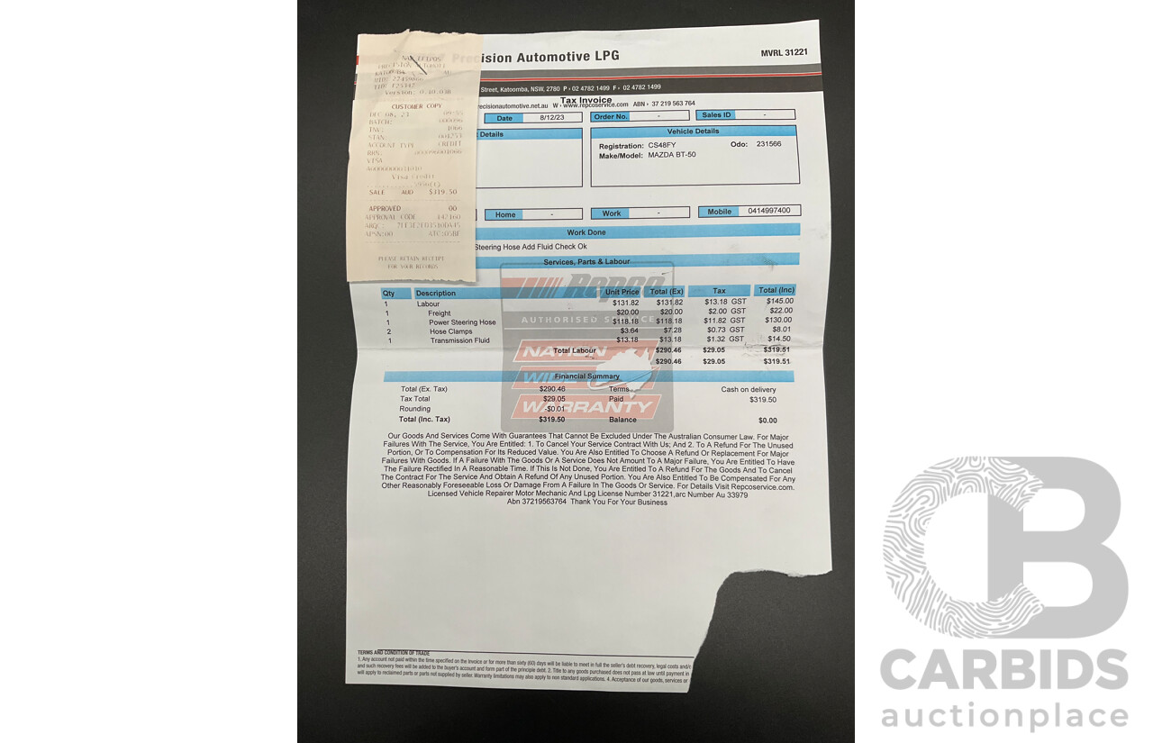 11/2009 Mazda BT50 Boss B3000 SDX (4x4) 09 Upgrade Dual Cab P/Up Gloaming Silver Metallic Turbo Diesel 3.0L