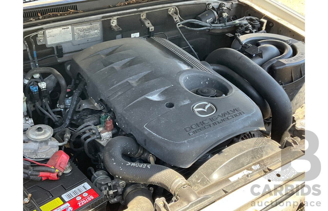 11/2009 Mazda BT50 Boss B3000 SDX (4x4) 09 Upgrade Dual Cab P/Up Gloaming Silver Metallic Turbo Diesel 3.0L