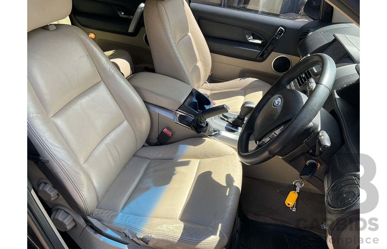 7/2013 Ford Territory Titanium (4x4) SZ 4d Wagon Petroleum Metallic Turbo Diesel 2.7L - 7 Seater