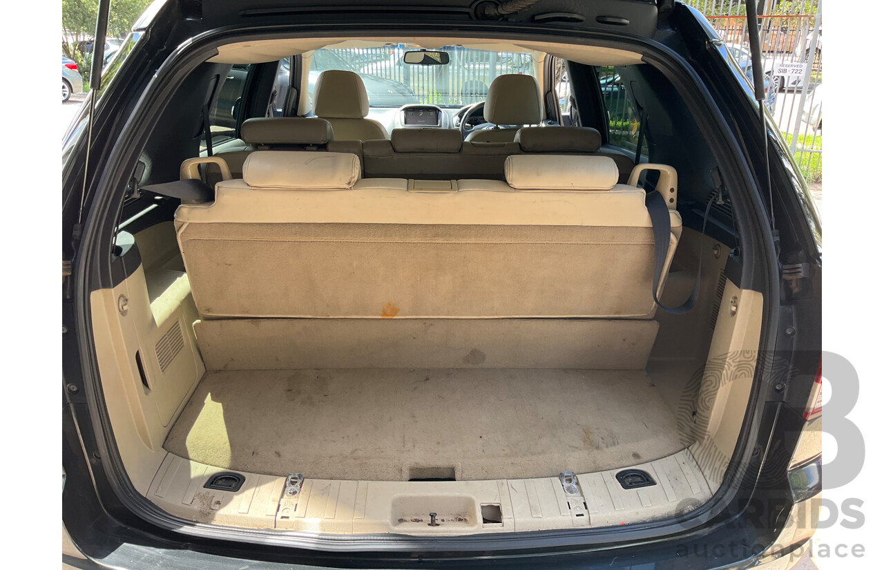 7/2013 Ford Territory Titanium (4x4) SZ 4d Wagon Petroleum Metallic Turbo Diesel 2.7L - 7 Seater