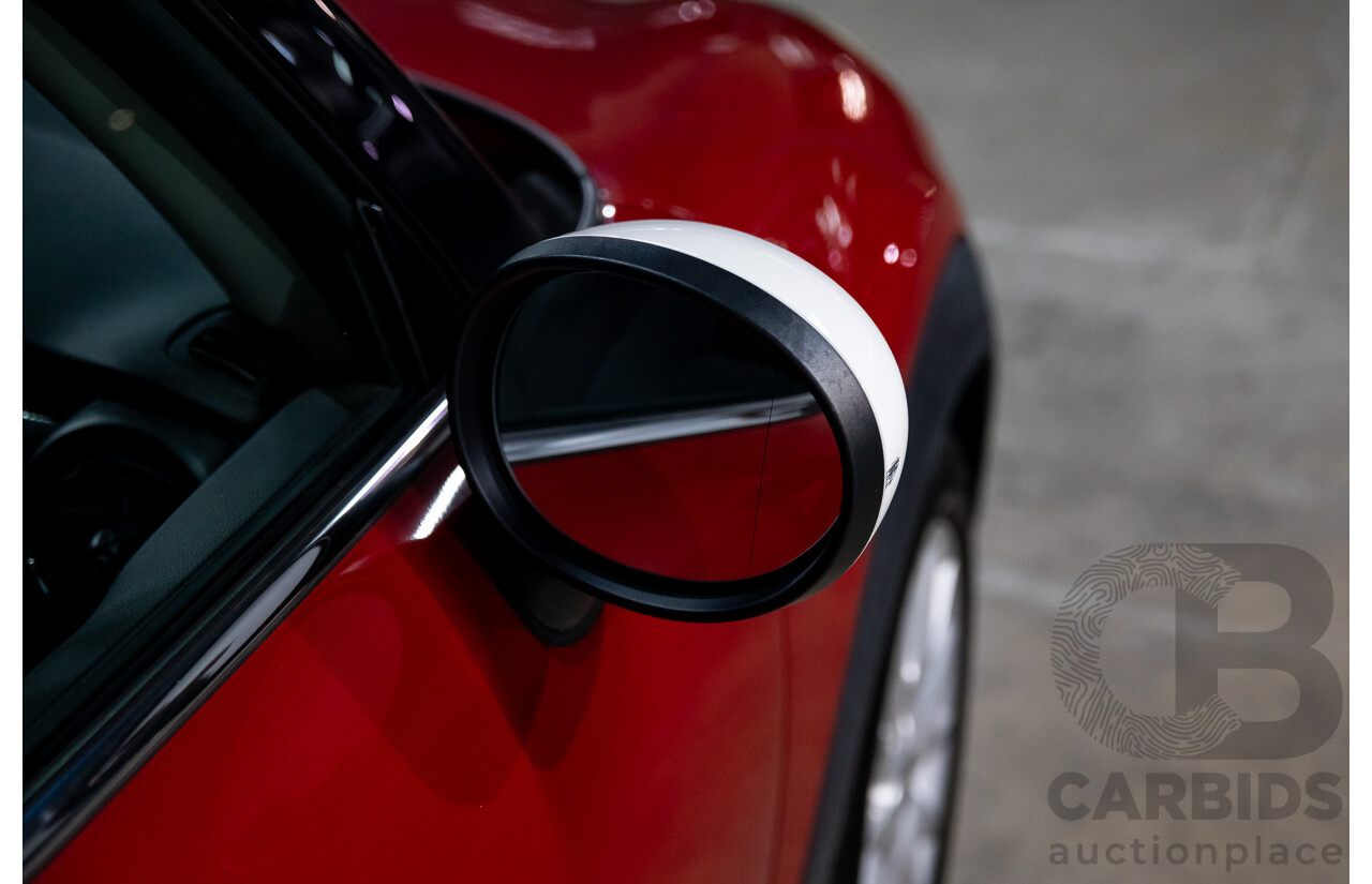 06/2016 Mini Cooper 3d Hatch (FWD) F56 3d Hatchback Blazing Red Metallic/White Roof Turbo 1.5L