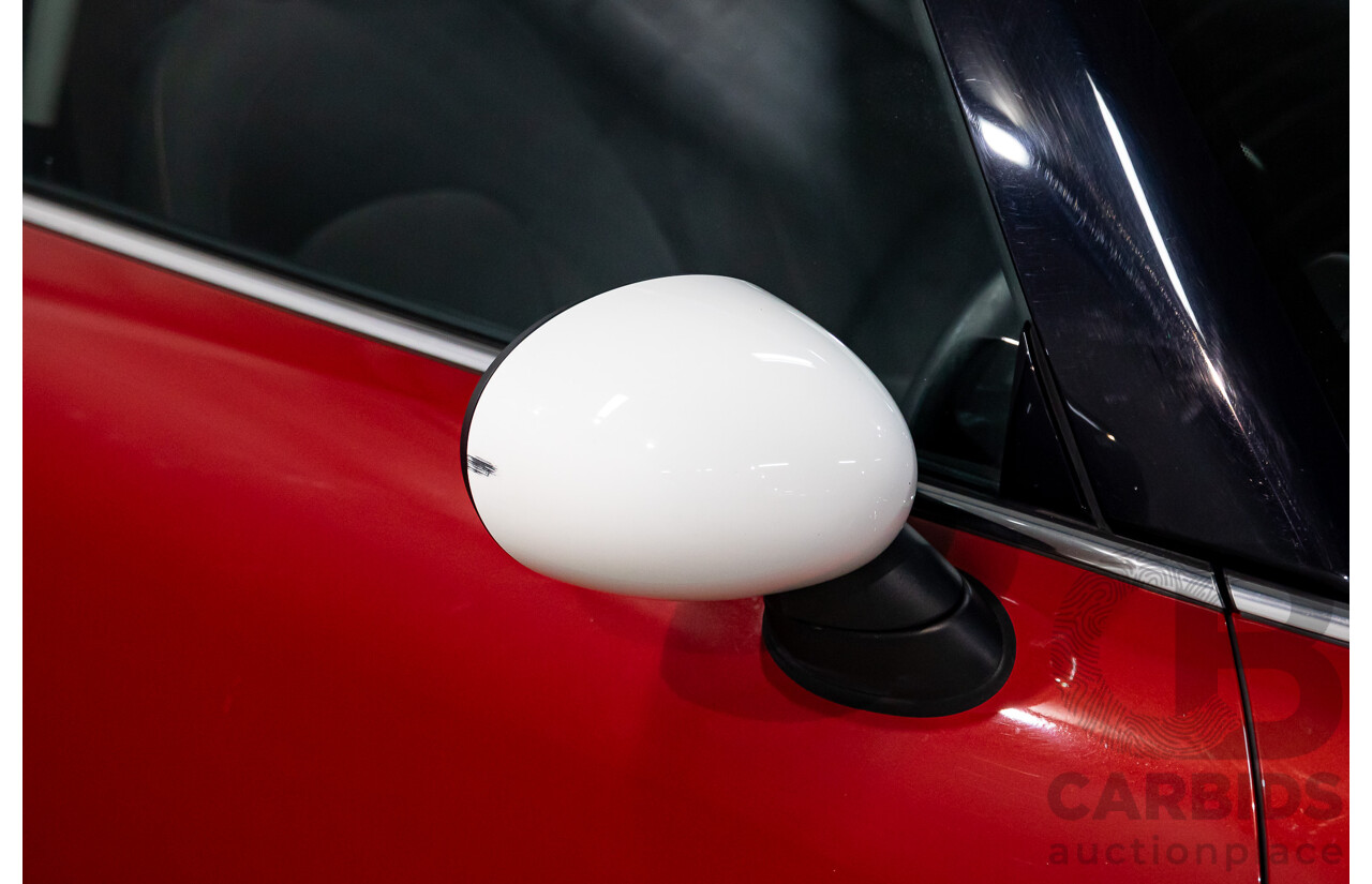 06/2016 Mini Cooper 3d Hatch (FWD) F56 3d Hatchback Blazing Red Metallic/White Roof Turbo 1.5L