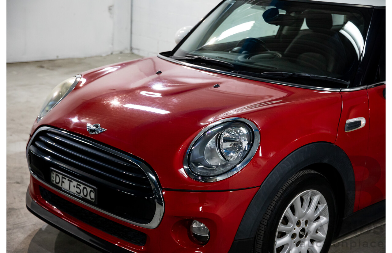 06/2016 Mini Cooper 3d Hatch (FWD) F56 3d Hatchback Blazing Red Metallic/White Roof Turbo 1.5L