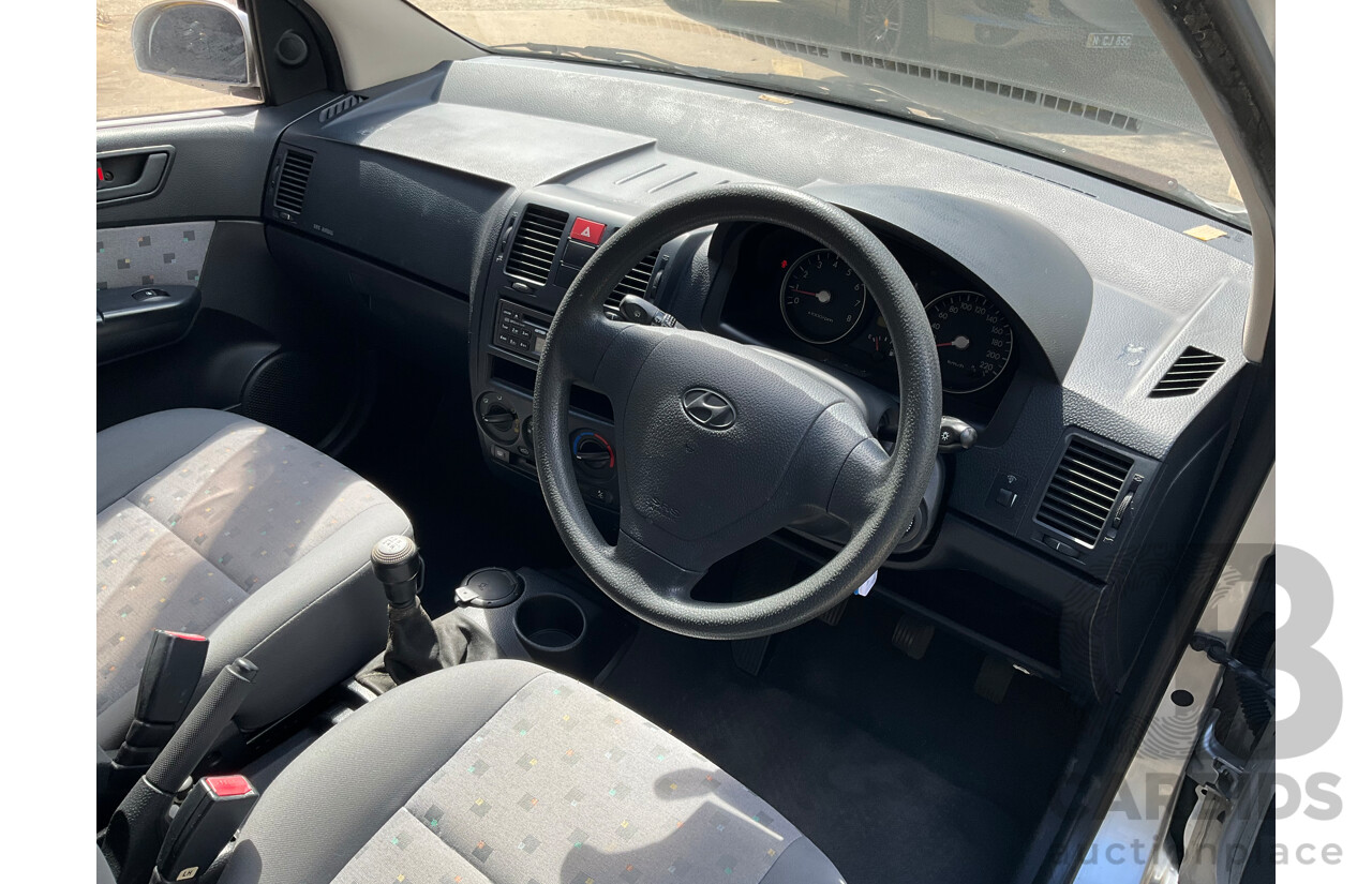 1/2005 Hyundai Getz GL TB 5d Hatchback Silver 1.5L