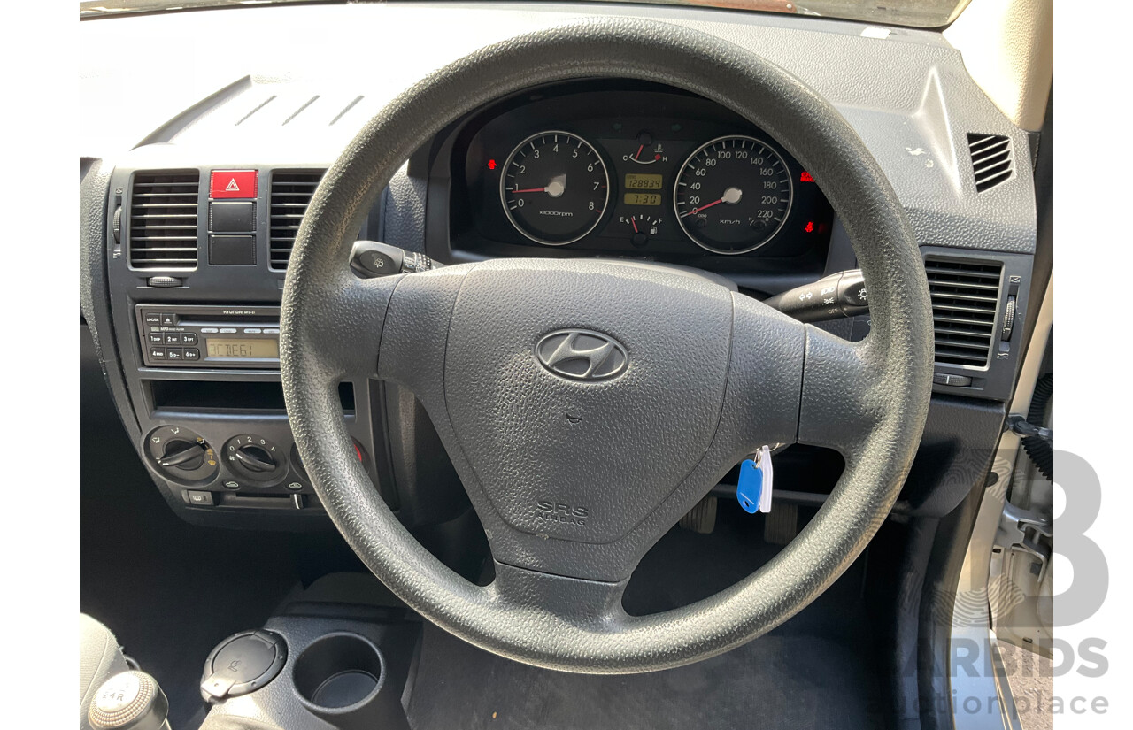 1/2005 Hyundai Getz GL TB 5d Hatchback Silver 1.5L