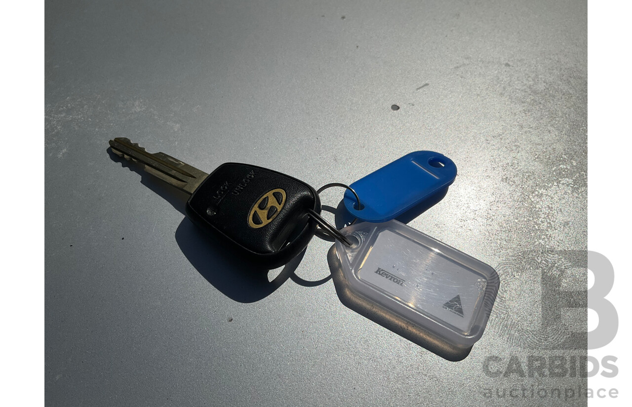 1/2005 Hyundai Getz GL TB 5d Hatchback Silver 1.5L