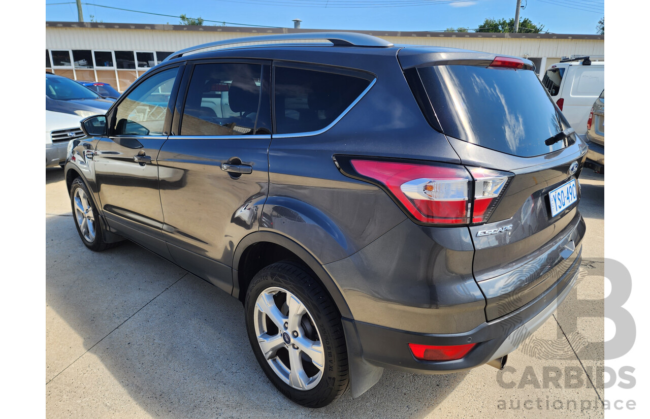 6/2018 Ford Escape Trend ZG MY18 4d Wagon Grey 1.5L