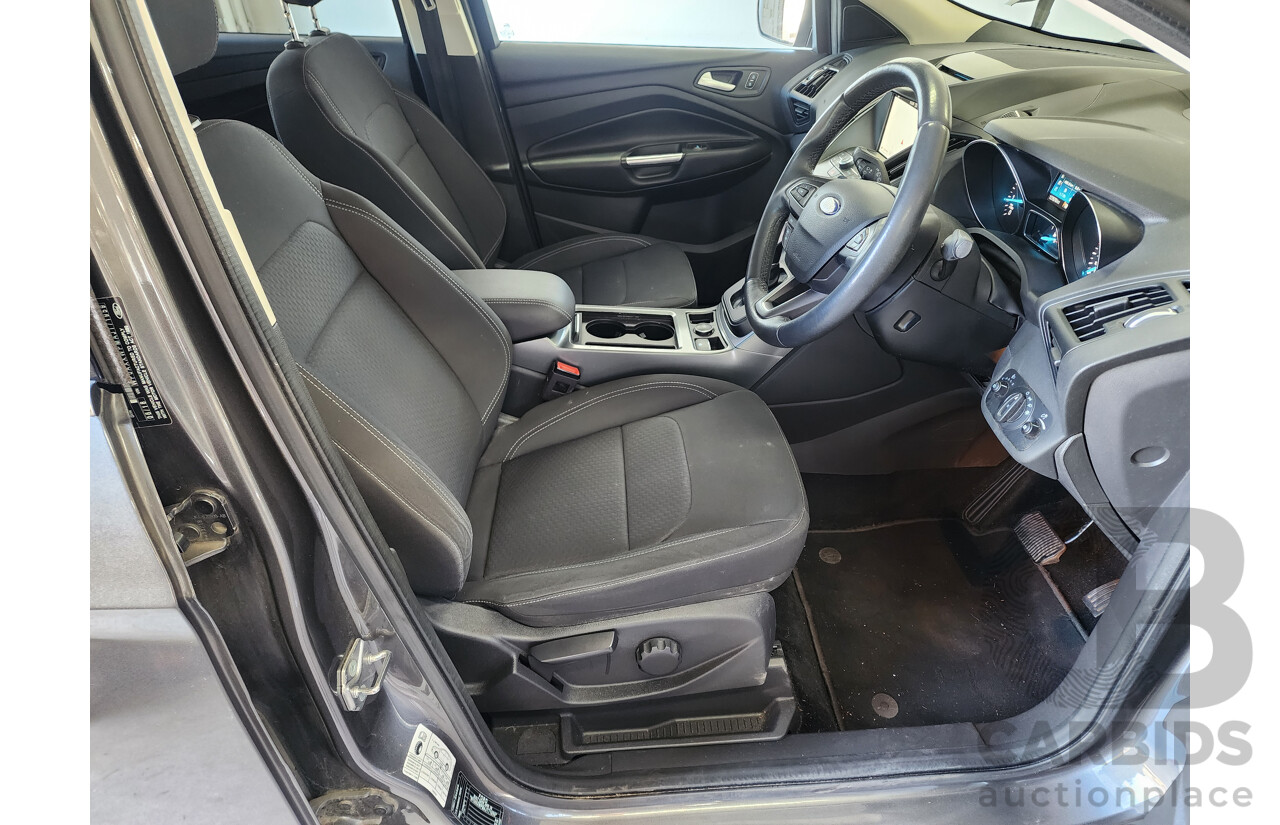 6/2018 Ford Escape Trend ZG MY18 4d Wagon Grey 1.5L