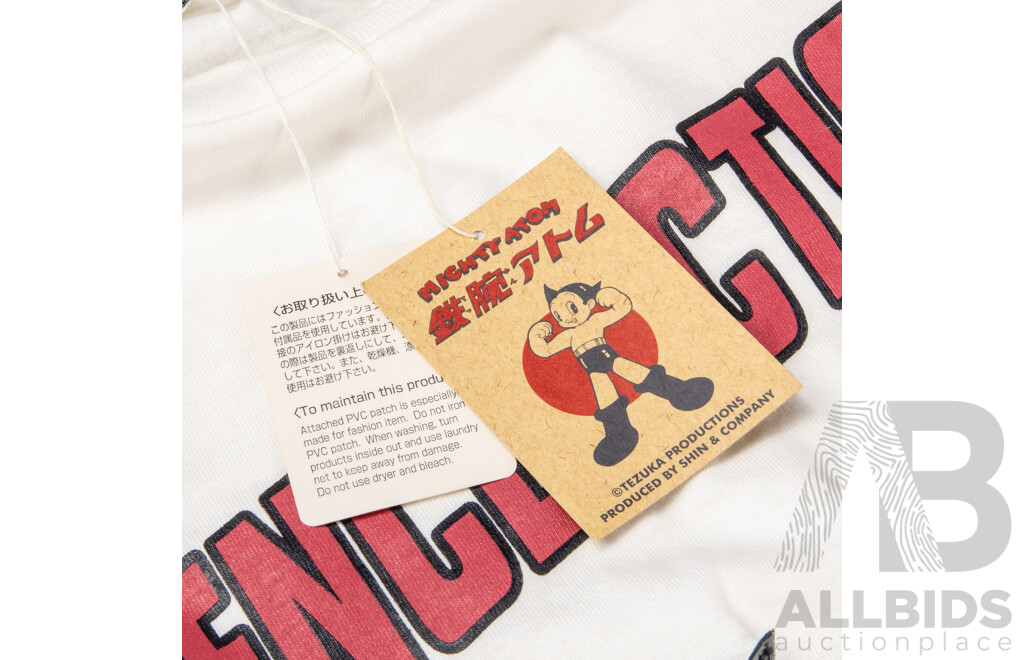 Vintage Japanese Mighty Atom Vinyl Astro Boy Jacket and T-Shirt by Tezuka Productions