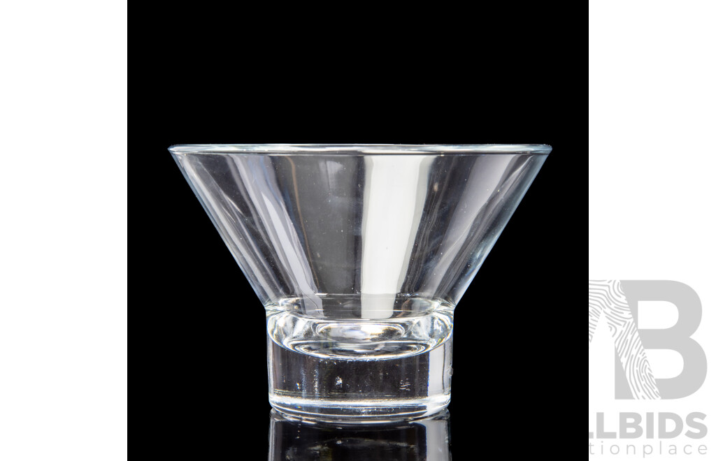 Set of Six Italian Art Glass Dessert Bowls