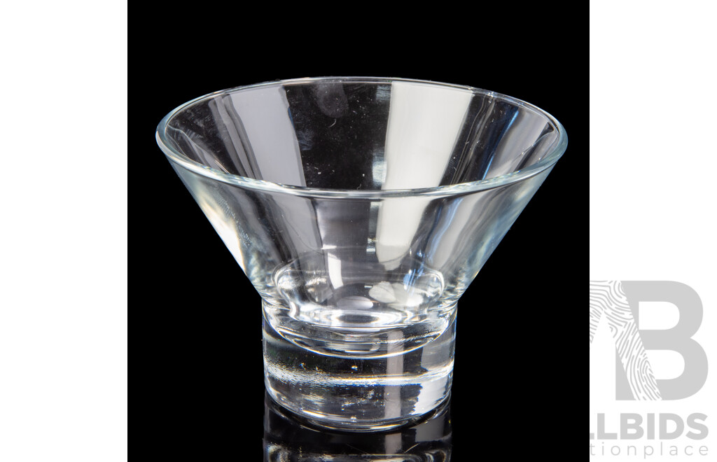 Set of Six Italian Art Glass Dessert Bowls