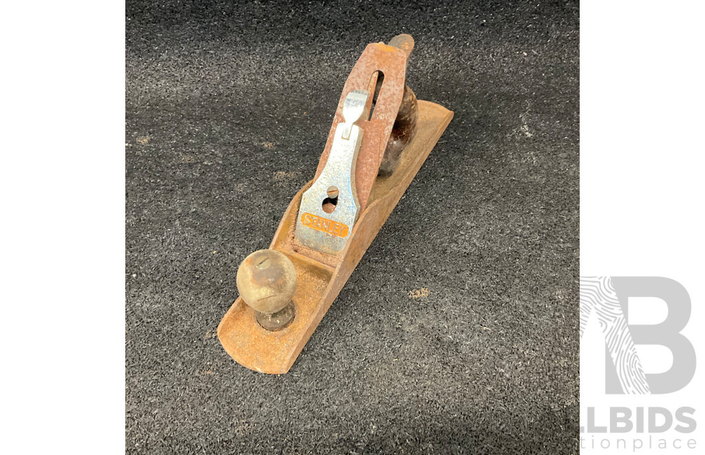 Mixed Vintage Hand Tool Lot - Stanley Hand Plane, Wood Clamp, Hammer, Trowel & More
